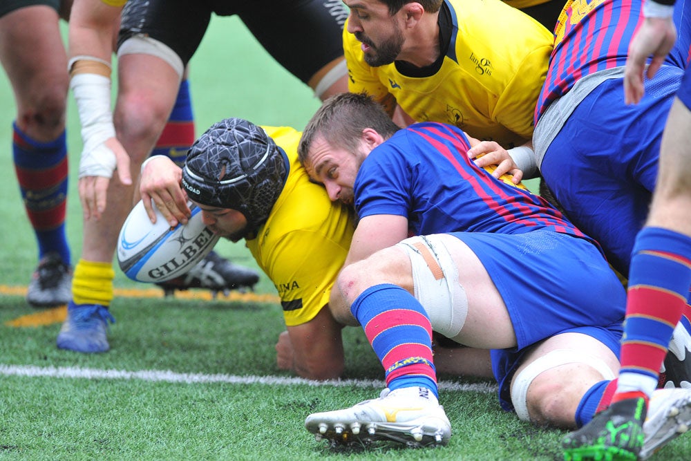 Fotos El UBU Bajo Cero Barça Rugby en imágenes BURGOSconecta